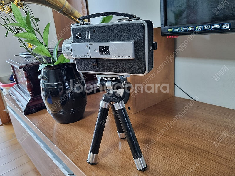 엘모 8mm 골동품 동영상 카메라--2