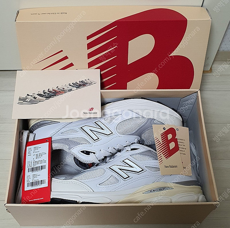 뉴발란스 990v3 씨솔트 270 팝니다--3