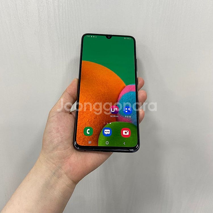 95437 갤럭시A90 128GB 블랙 부산 중고폰 팝...--0