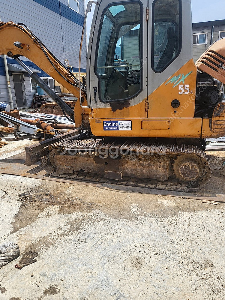 mx55 농장용 굴삭기 새엔진교체--2