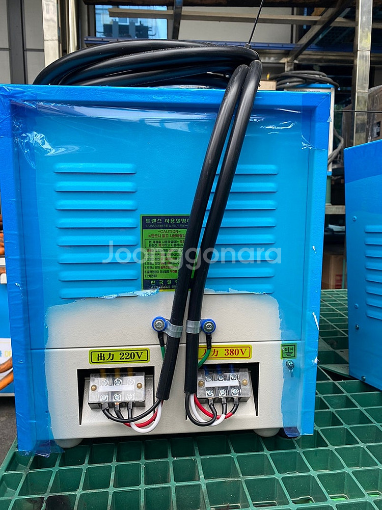 한국일렉스 다운트랜스 10kva (지게차 충전기--2