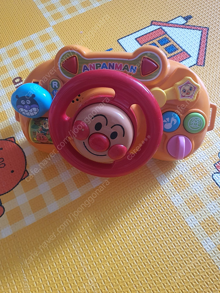 유모차 호빵맨 운전장난감(유모차 앞에 달아서 쓰기도함)--1