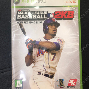 Xbox360 MLB 2k8 메이저리그베이스볼 4천원