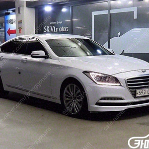중고차 제네시스DH G330 프리미엄 AWD 2016 년식 흰색 저신용 중고차