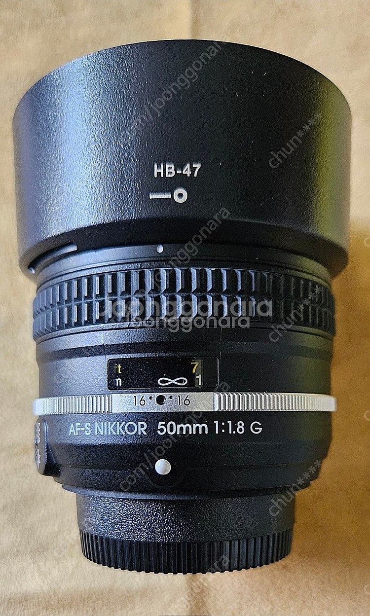 니콘 렌즈 2개 일괄판매 (어안렌즈+10.5/50mm단...--2