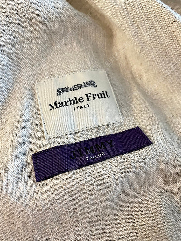지미테일러 X Marble Fruit 밴딩 에이프런-베...--2