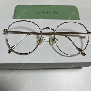 카린 브리즈 c1 골드 안경테 carin breeze