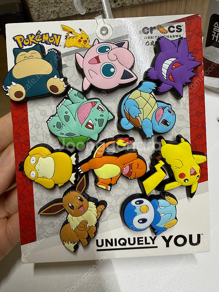 크록스 포켓몬 지비츠 정품 10개 셋트--0