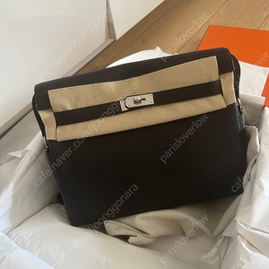 에르메스 켈리 메신저 gm 블랙은장 새제품