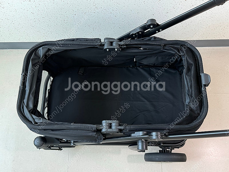 폼포라펫 클래식 웨건 저상형 강아지유모차 판매 (딥블랙...--3
