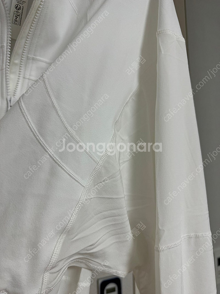 룰루레몬 자켓 새상품 16 화이트 6사이드--7