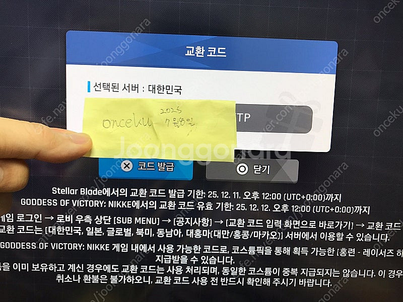 니케 홍련 스킨 쿠폰(스텔라블레이드)--0