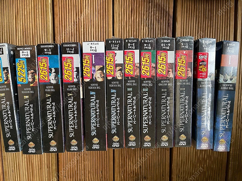 미드 수퍼내추럴 dvd 일본판--1