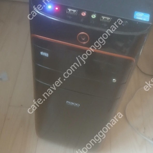 intel core i5 3470 . 메모리8기가 SSD 120,기가와 그냥하드 232기가 3만원.