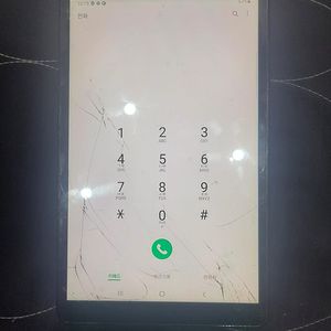 갤럭시탭 A 8.0 (2019) 액정파손(정상작동)