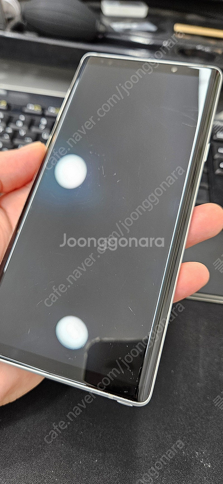 노트9 N960 128G 화이트 9만 인천 부평--2
