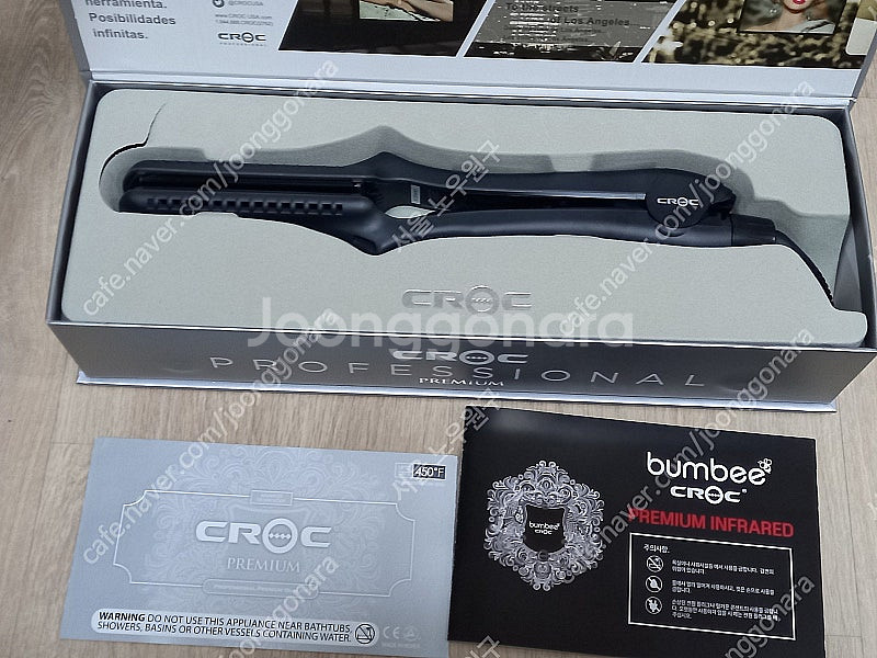 크락코리아 크락 프리미엄 헤어고데기 전문가용 판고데기 ...--0