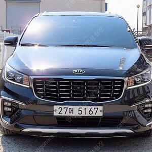 카니발 중고차 더 뉴 카니발 중고차 카니발 9인승 중고 회색 2019년식 디젤 9인승 노블레스 스페셜 중고자동차할부