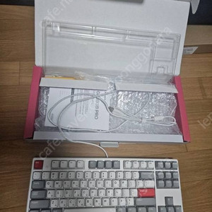 한성컴퓨터 GK893B PRO 동그리 8K 무접점키보드 35g 팔아요.