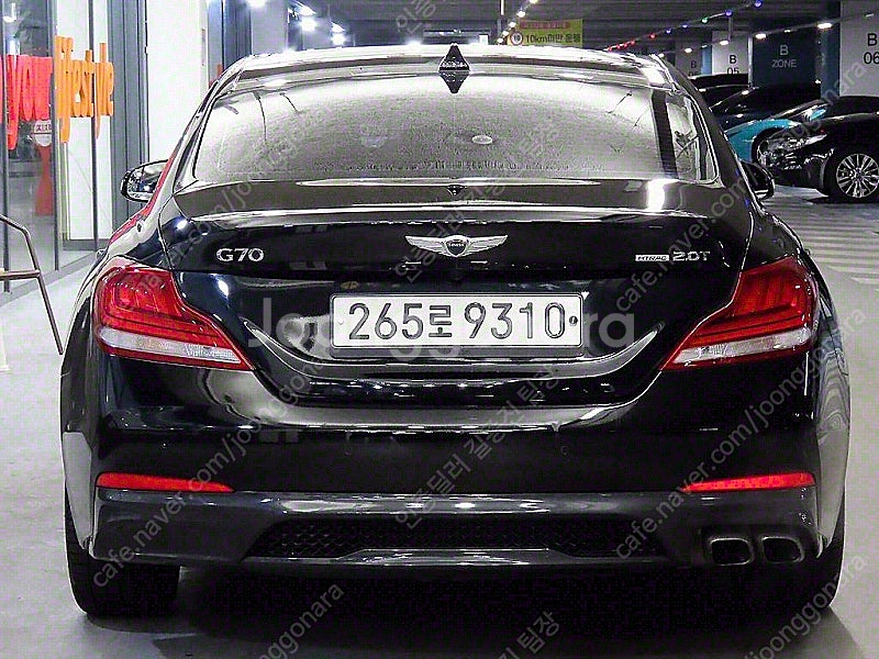 제네시스 G70 중고차 중고자동차 검정색 2019년식 ...--6