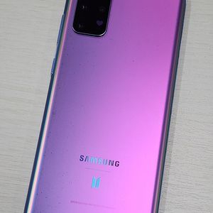 갤럭시 S20플러스 BTS에디션색상 256용량 상태좋은 무잔상 미파손 단말기 21만 판매합니다