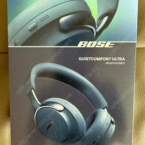 미개봉 BOSE 보스 QC 울트라 헤드폰 루나블루 색상.