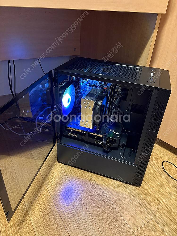 조립컴퓨터 라이젠 5600 RX6600 모니터 써비스!--6