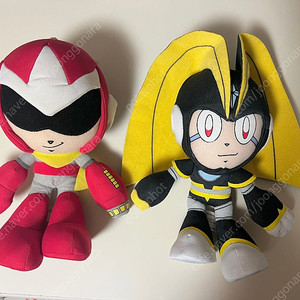 록맨 메가맨 블루스&포르테 인형 일괄