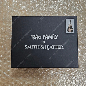 푸바오 가죽 러기지택 바오패밀리 에버랜드