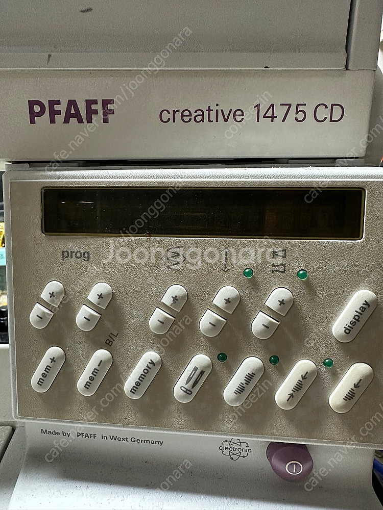 PFAFF Creative 1475 CD 재봉틀 파프--3
