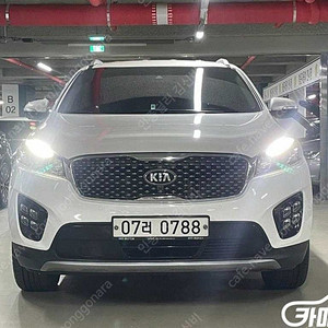 중고차 올 뉴 쏘렌토 디젤 4WD 2.2 노블레스 스페셜 (5인승) 2016 년식 흰색 중고차 매물