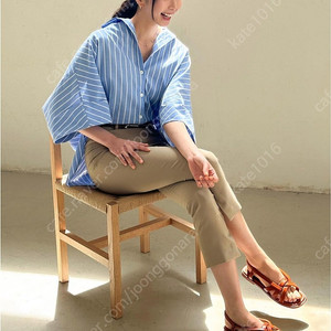 비아드젠 와이드 커프스 오버핏 셔츠