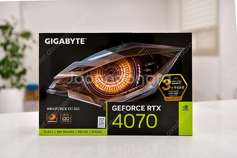 기가바이트 지포스 RTX 4070 WINDFORCE 1...--0