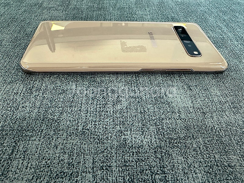 갤럭시S105G 256기가 골드색상 파손없는 단말자급제...--5