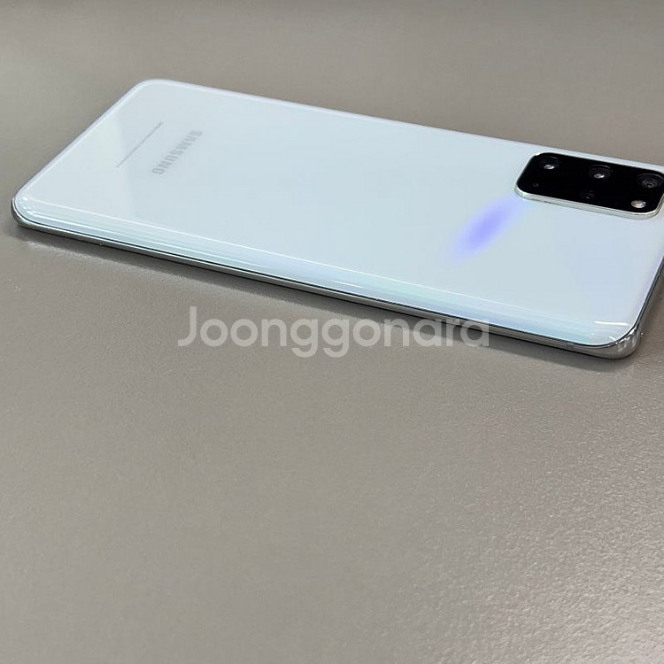 갤럭시S20플러스 화이트색상 256용량 무잔상 가성비 꿀매물 서브용 배달용 게임용 추천 11만 판매합니다--5