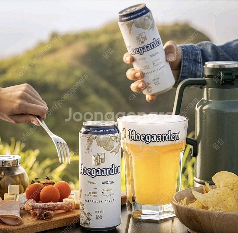 호가든 전용 대형 맥주잔 대형잔 660ml 50cl 2...--2