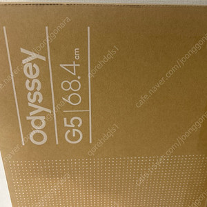(미개봉)삼성전자 오디세이 G5 S27DG500