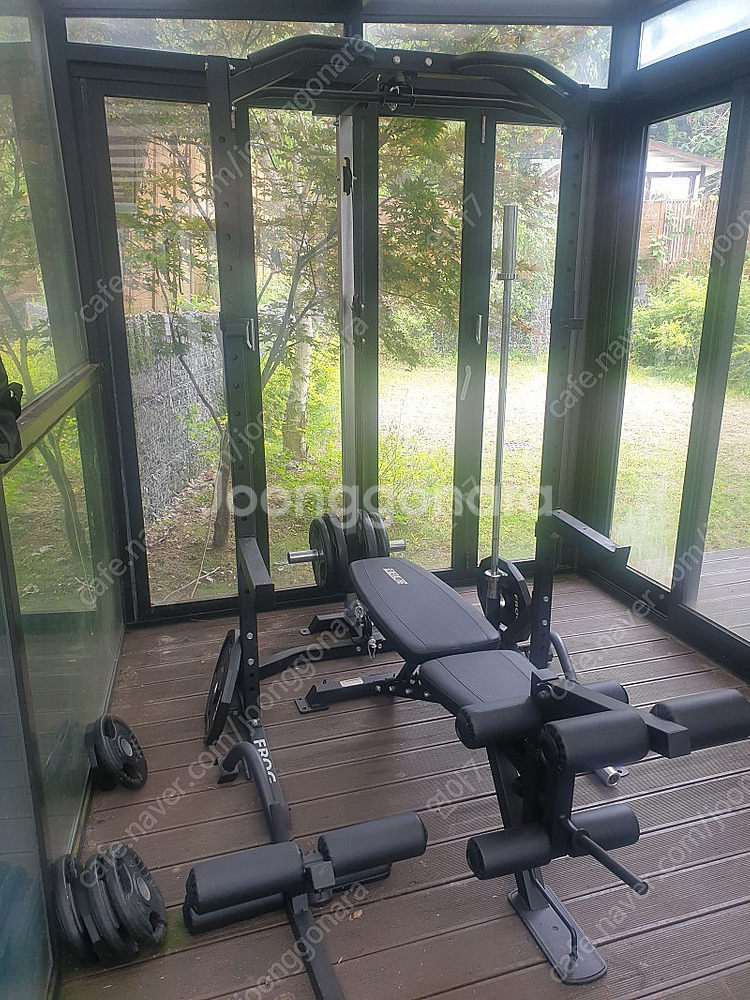 홈트 하프랙 파워랙+인클라인벤치--0