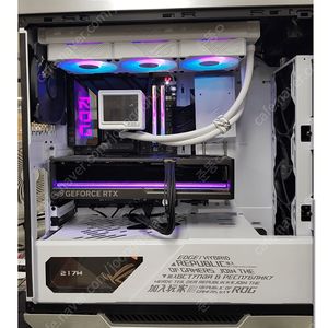 ASUS ROG 풀세트 올화이트 하이엔드PC / RTX 5090 Astral + 9950X3D / 감성 끝판왕 미사용급