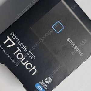 삼성 t7 ssd 외장하드 touch 2tb 판매합니다