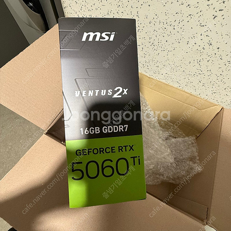 MSI 지포스 그래픽카드 RTX 5060 Ti 벤투스 ...--3