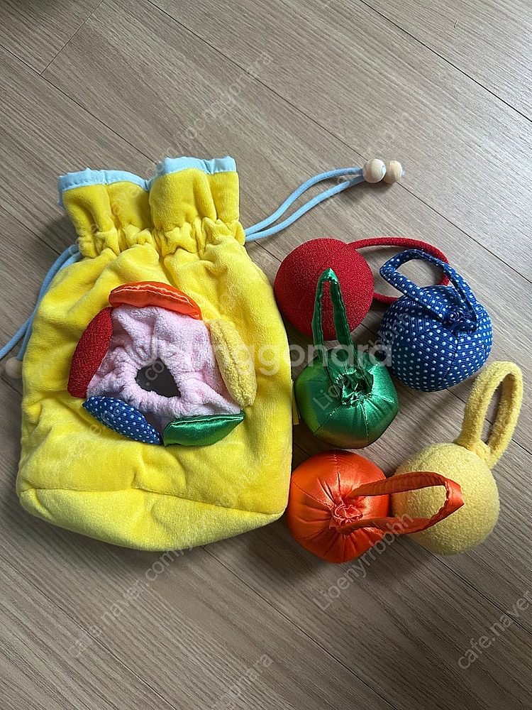 프뢰벨 영아다중 교구 촉감주머니--0