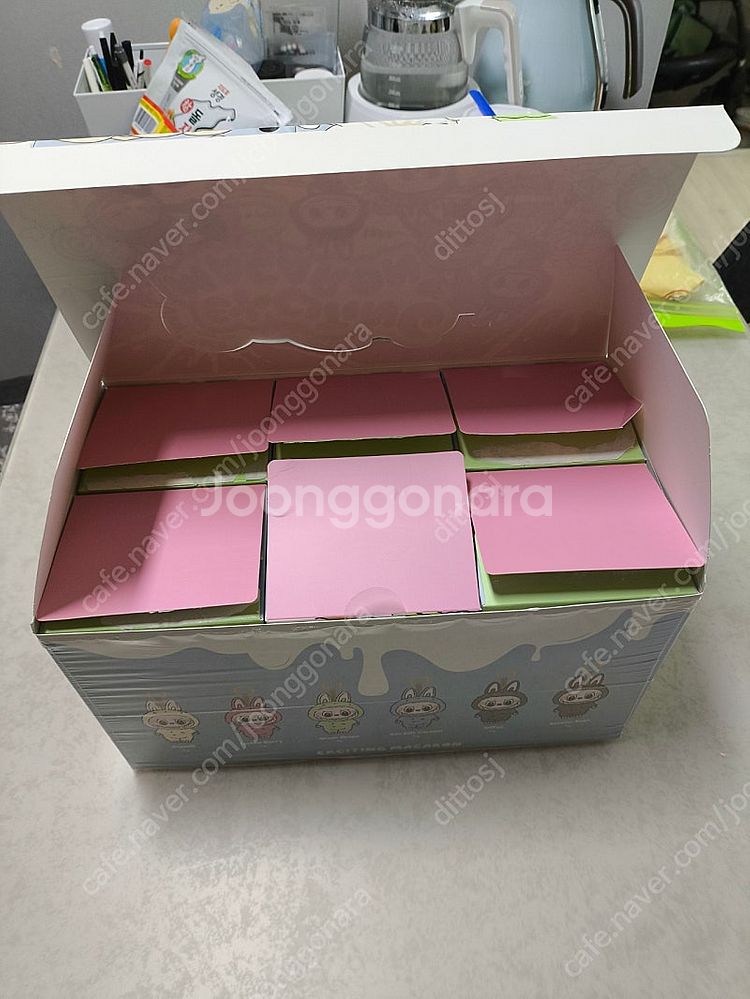 팝마트 라부부 테이스티 마카롱 6개 세트--1