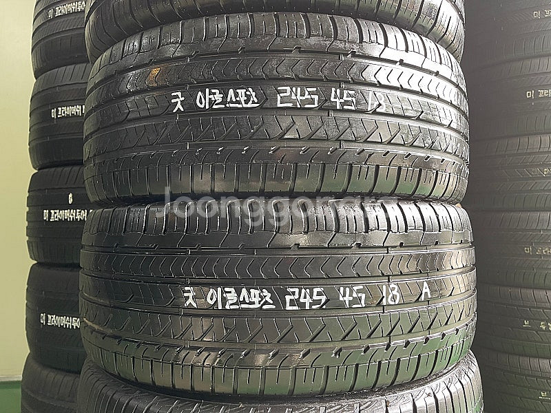 [판매] 245 45 18 굿이어 이글스포츠 80% 중...--3