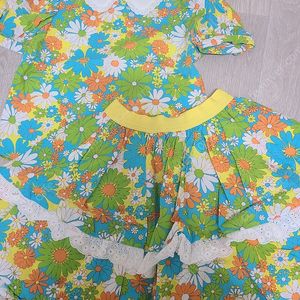 여아옷 정리 블라우스치마 세트130 아이러브제이 셋업 xl