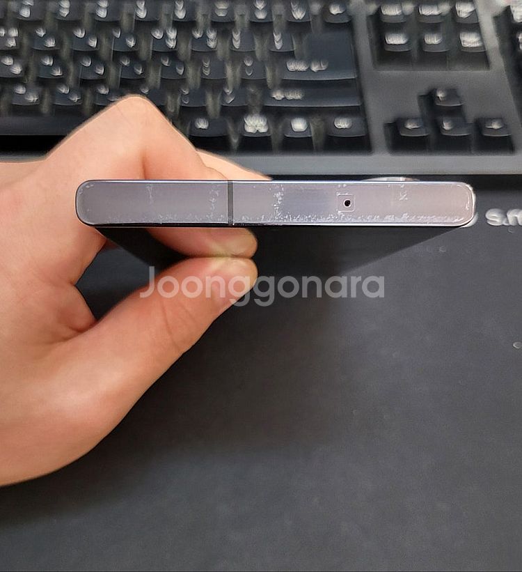 갤럭시S23울트라 블랙 256GB 무잔상 상태좋은 중고...--6