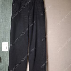 플랙진 와이드핏블랙 데님(SIZE 32)