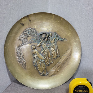 빈티지 황동벽걸이(지름 29cm)팝니다(택포6만원)