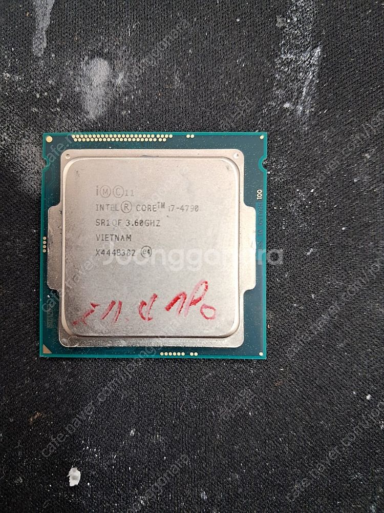 불량 CPU R9 3900X i7 4790 CPU 판매...--2