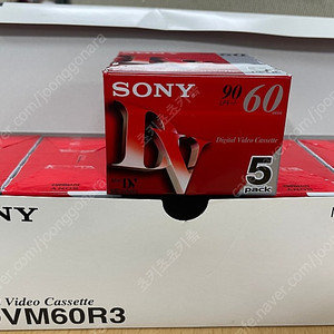 소니 Mini DV 5DVM60R3 새상품(5팩일괄구매시 10만)
